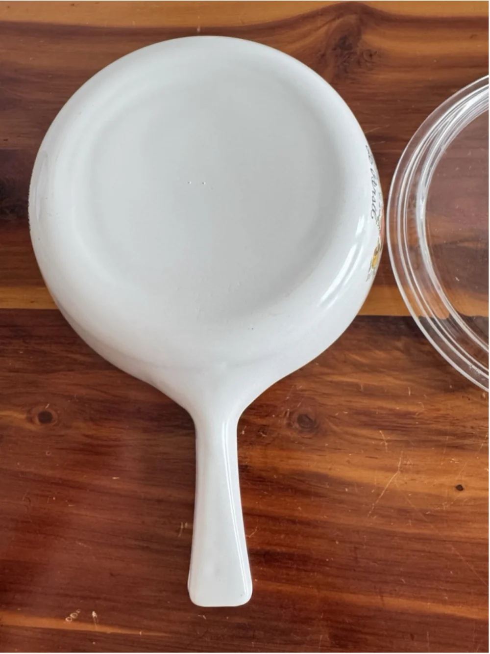 Vintage Corning Ware Le Persil P-83-B 6.5” Skillet Sauce Pan w Glass Lid
